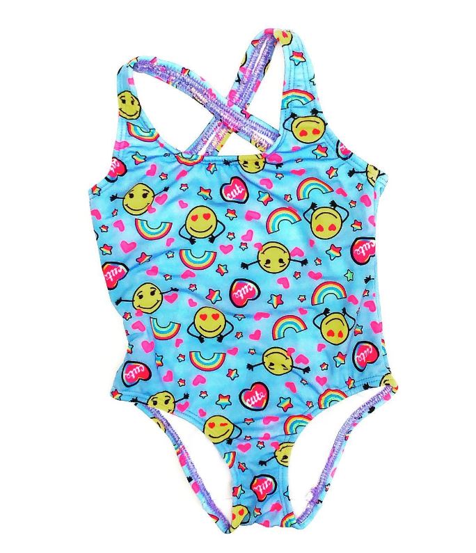 LadyVictoria - Lenceria por mayor - Malla enteriza nena Celeste