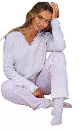 LadyVictoria - Lenceria por mayor - Pijama Invierno Mujer