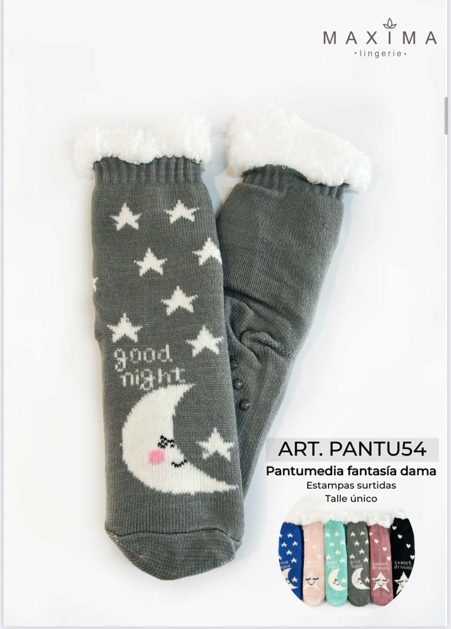 LadyVictoria - Lenceria por mayor - PANTUMEDIA UNISEX CON PELUCHE