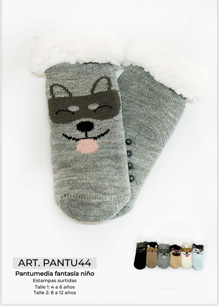 LadyVictoria - Lenceria por mayor - PANTUMEDIA NIO CON PELUCHE