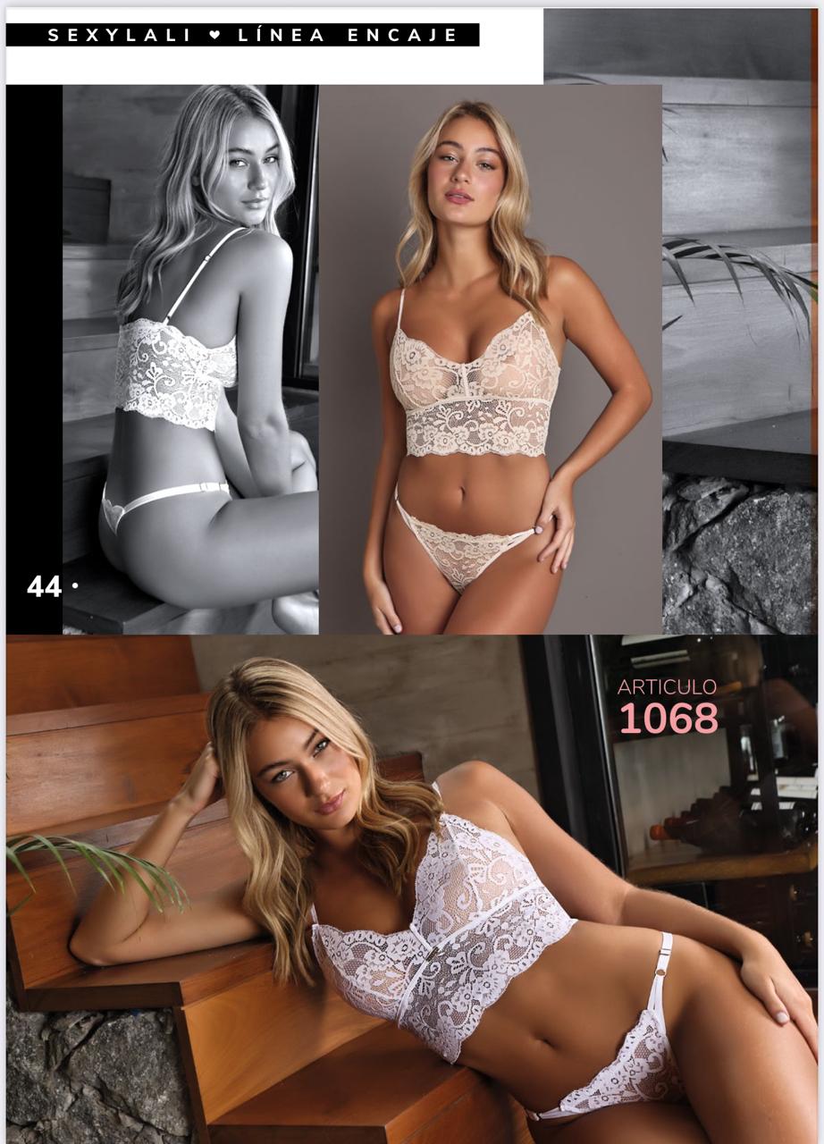 LadyVictoria - Lenceria por mayor - CONJUNTO TRIANGULITO CON LESS