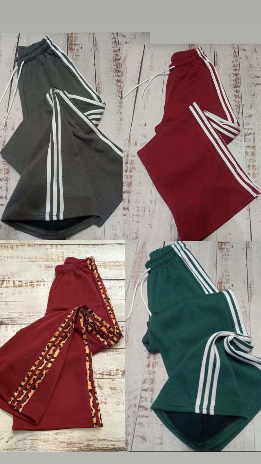LadyVictoria - Lenceria por mayor - PANTALON JOGGING PALAZZO FRIZA